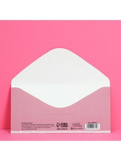 Конверт для денег «От всего сердца», 16.5×8 см
