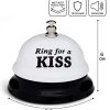 Звонок настольный "Ring for a kiss", 7.5 х 7.5 х 6 см