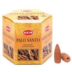 Благовония конусные HEM Palo Santo СВЯЩЕННОЕ ДЕРЕВО, 40 шт.