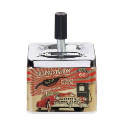 Пепельница бездымная "Автомобиль", 8.5 х 11 см, микс