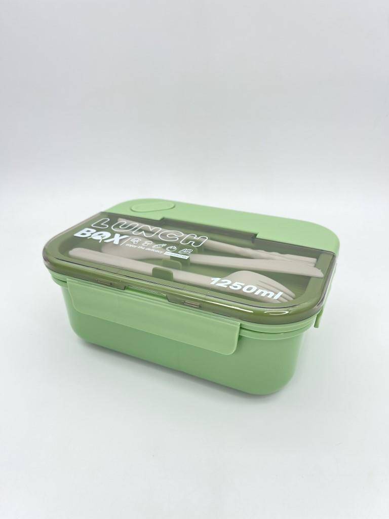 Ланчбокс "Vivid impression", green (1250 мл) 3 nana.by Ланчбокс "Vivid impression", green (1250 мл) — изображение 2