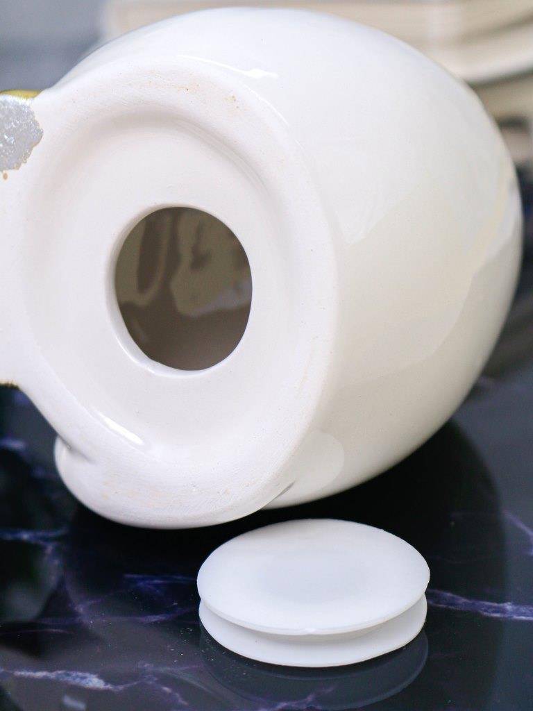 Копилка керамическая «Sleepy cat», white (12,5х10 см) 5 nana.by Копилка керамическая «Sleepy cat», white (12,5х10 см) — изображение 4