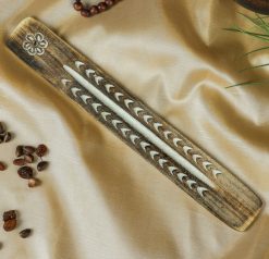 Подставка под благовония "Клевер" дерево 0,5х3,5х26 см