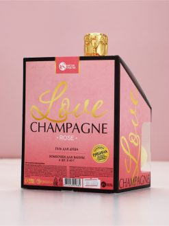 Подарочный набор: гель для душа шампанское и бомбочки для ванны