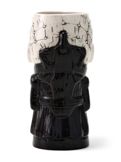 Стакан для коктейлей «Тики», 800 мл, керамика, чёрный