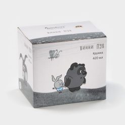Кружка Quinsberry «Винни Пух №1», 420 мл, фарфор, белая