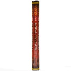 Благовония HEM Sandal Cinnamon САНДАЛ - КОРИЦА, 6-гранник, 20 шт.