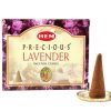 Благовония конусные HEM Precious Lavender ДРАГОЦЕННАЯ ЛАВАНДА, 10 конусов