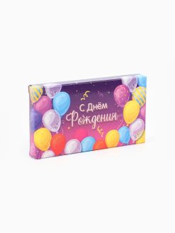 Alternative view of Шоколад молочный «С днём рождения», 27 г