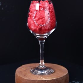 Бокал для вина Oh vine! "И пусть весь мир подождет...", 400мл