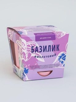 Набор для выращивания "Базилик фиолетовый"