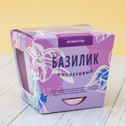 Alternative view of Набор для выращивания "Базилик фиолетовый"