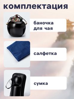 Набор для чайной церемонии «Абико», 6 предметов, на 3 персоны, чашка 50 мл, чайник 285 мл