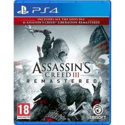 Игра Assassin's Creed III: Remastered на PS4 (русская версия)