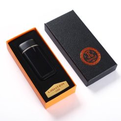 Зажигалка электронная «Настоящий №1 Мужчина», USB, спираль, 3×7.3 см