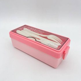 Ланчбокс "Bright lunch", pink (650 мл)