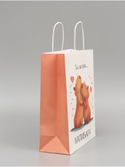 Alternative view of Пакет бумажный, "Моя Капибара", 24 х 10,5 х 32 см