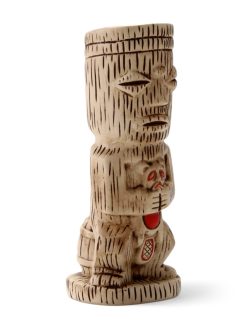 Alternative view of Стакан для коктейлей «Тики», 500 мл, злобный, керамика