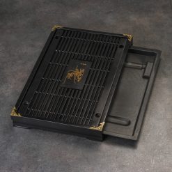 Alternative view of Чабань для чайной церемонии ДЖЕКИЧАЙ, 43×28.5×5 см, японский дуб, чёрный