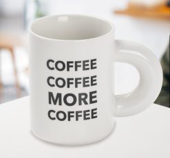 Кружка Coffee more, фарфор, 400 мл