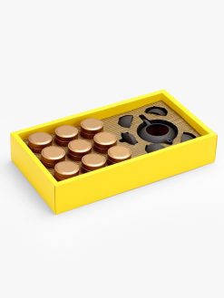 Подарочный набор для чайной церемонии,китайский чай "Дахунпао" 9 капсул,на 4 персоны+пакет