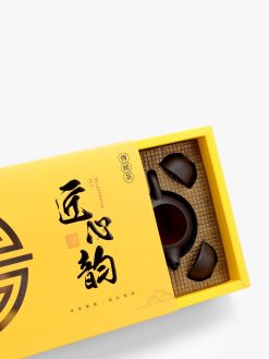 Подарочный набор для чайной церемонии,китайский чай "Дахунпао" 9 капсул,на 4 персоны+пакет