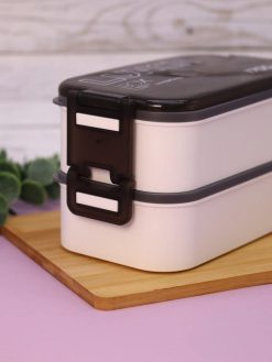 Alternative view of Ланчбокс "New style", white, mix (ложка+вилка), 1700 мл