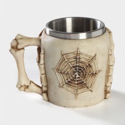 Alternative view of Кружка в стиле средневековья «Череп. Ears», 400 мл, нержавеющая сталь