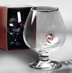 Бокал "Непробиваемый", пуля, для коньяка, коробка, 390 мл