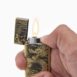 Зажигалка газовая "Дракон", пьезо