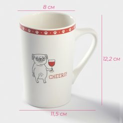 Alternative view of Кружка "Четверг, это маленькая пятница" 380 мл, 11,5х8х12,2 см