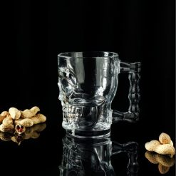 Кружка для пива "Череп" 520 мл, 13х9,5х13 см