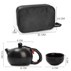 Alternative view of Набор для чайной церемонии 5 предметов, на 4 персоны, чашка 45 мл, чайник 180 мл