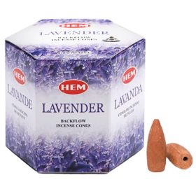 Благовония конусные HEM Lavender ЛАВАНДА, 40 шт.