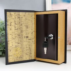 Сейф-книга дерево кожзам "Нет сигнала" 21х13х5 см