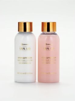 Alternative view of Подарочный набор: гель для душа и крем для тела 2 шт. × 100 мл, мочалка