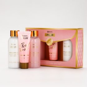 Подарочный набор Nude Mood, мини крем для тела, мини гель и крем для рук