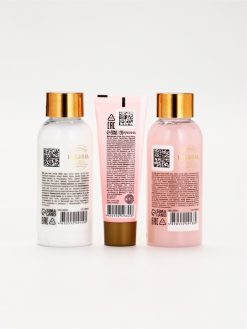 Подарочный набор Nude Mood, мини крем для тела, мини гель и крем для рук