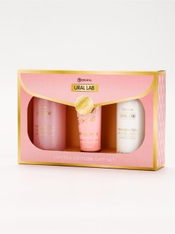 Подарочный набор Nude Mood, мини крем для тела, мини гель и крем для рук