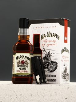 Alternative view of Подарочный набор «На удачу», гель для душа 250 мл и мультитул, Чистое счастье