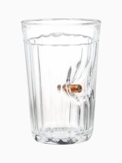 Alternative view of Стакан "Непробиваемый", с пулей, граненый, 250 мл