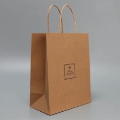 Пакет подарочный крафтовый, упаковка, «С любовью», MS 18×23×10 см