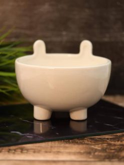 Тарелка глубокая керамическая «Rabbit bowl», 11 х 14 х 14 см