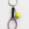 Брелок iLikeGift "Tennis racket", pink (2.8*10 см)