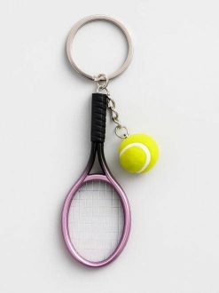 Брелок iLikeGift "Tennis racket", pink (2.8*10 см)