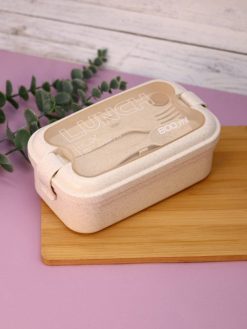 Alternative view of Ланчбокс "Spacious", white (800 мл)