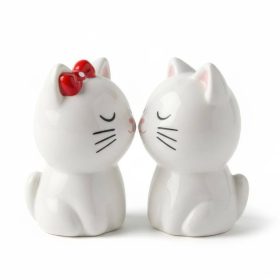 Набор для специй керамический "Кошки", солонка и перечница