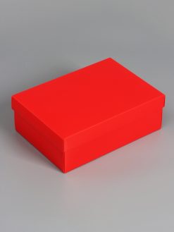 Коробка складная красная, 24х17х8 см — изображение 3