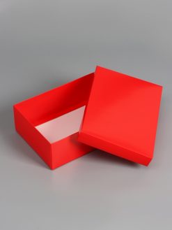 Коробка складная красная, 24х17х8 см — изображение 4