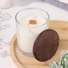 Ароматическая свеча из соевого воска «Ванильный капучино», 110 г